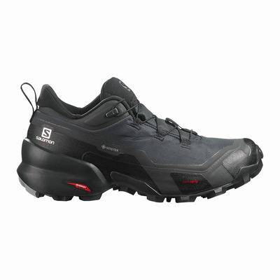 Női Salomon CROSS HIKE GORE-TEX Túracipő SA8164095 Sötét Szürke/Fekete